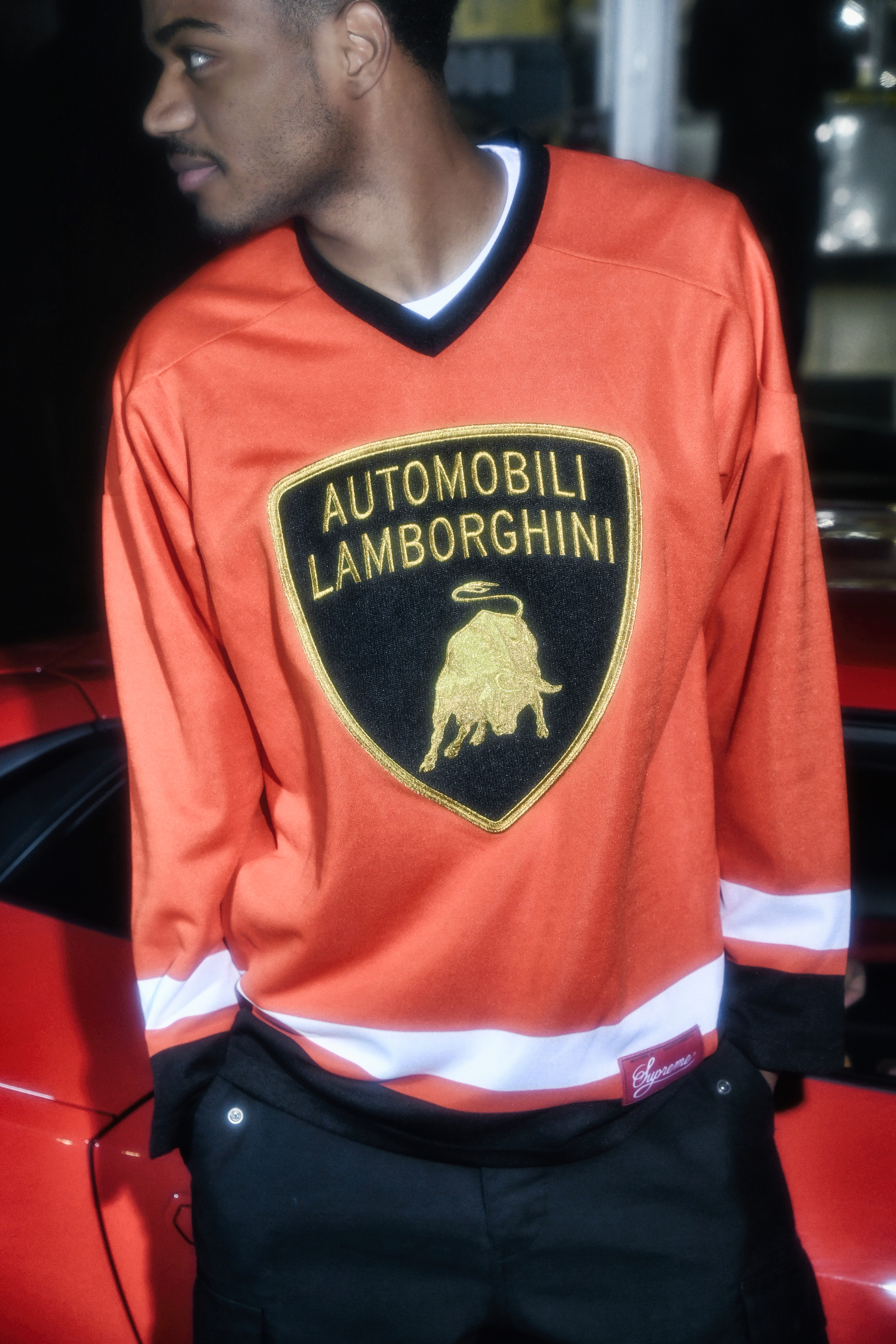 Supreme®/Lamborghini Hockey Jersey